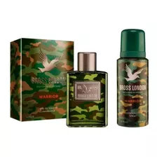 Perfume Bross London Warrior Edt 100ml + Desodorante 150ml