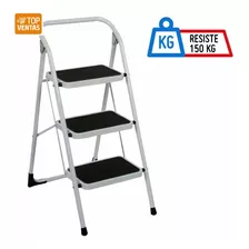 Silla Escalera 3 Peldanos Tuv/gs Blanca Envio Ya