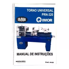 Torno Imor Prn-320 Manual De Instruções Cod0049