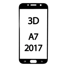 Película Vidro 3d Protetora Compatível A7 2017 A720f