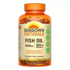 Extra Strength Fish Oil 1200mg - 200 Soft