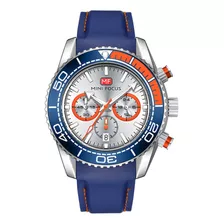 Reloj Mini Focus 0426 Multifunción Hombre Cronógrafo Silicon