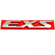 Emblema Exs Letreiro Cromado Honda New Civic 2007 A 2013