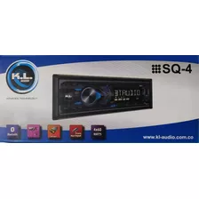 Radio Para Carro Kl Sq-4 Con Usb Y Bluetooth