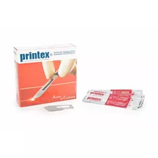 Hojas De Bisturí N°24 Marca Printex Caja X100 Unidades