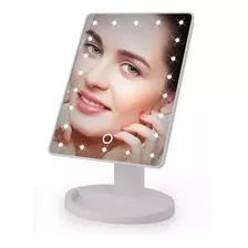 Espejo De Maquillaje Con 22 Luces Led Carga Con Usb Ms