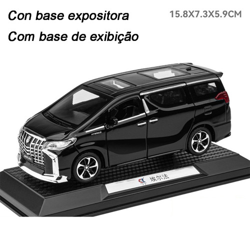 Toyota Alphard Miniatura Metal Coche Adornos Coleccionables Foto 5