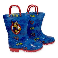 Botas De Lluvia Infantiles Paw Patrol Talle 24 Al 29 