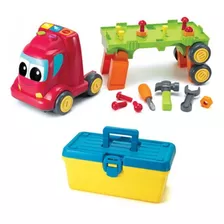 Juguete Camioncito Constructor Set Infantino