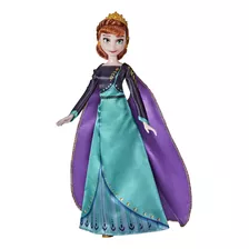 Disney Frozen 2 Queen Anna Fashion Muñeca, Vestido, Zapato.