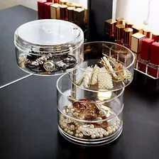 Organizador Maquillaje Acrílico Giratorio Cosméticos Make Up