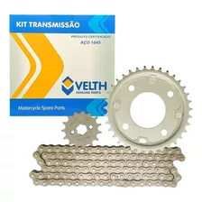 Kit Relação Transmissão Completo Honda Biz 100 1998 Até 2005