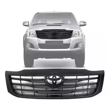 Grade Dianteira Hilux 2012 2013 2014 2015 Radiador Preta