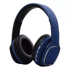 Audífono Bluetooth Color Azul Bt012 Élegans