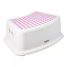 Degrau Antiderrapante Infantil Rosa Buba 7276