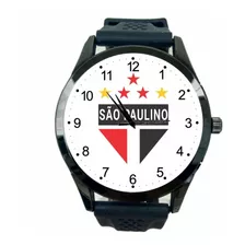 Relogio Personalizado Sao Paulino Masculino Esportivo T281