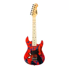 Guitarra Spider Man Homem Aranha Marvel P/ Criança Infantil