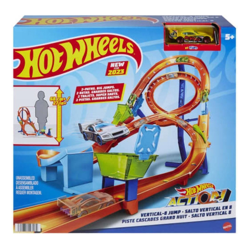 Hot Wheels City Pista Epica Ataque Do Dragao Mattel Hdp03 Cor Verde-escuro