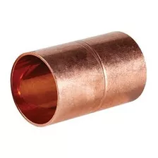 Uniones De Cobre Con Tope 1/2' Para Soldar