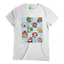 Playera Mario Bros & Friends Nintendo By Frijolitos