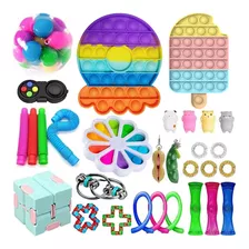30 Peças De Brinquedos Sensoriais Para Crianças Fidget Para