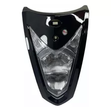 Farola Con Carenaje Negro Moto Agility Rs 125