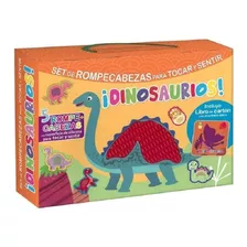 ¡dinosaurios! Rompecabezas Para Tocar Y Sentir-esp