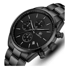 Relógio De Quartzo Empresarial Cheetah Luxury Chronograph