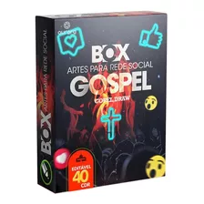 Pack Gospel, 40 Artes Em Corel Draw, Editável, Para Igrejas