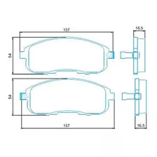 Pastilha Freio Dianteira Nissan Sentra 2.0 Flex 4p 2009/2013