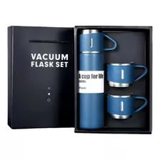 Set Termo Frio /caliente Agua /cafe 500ml Con Tazas 