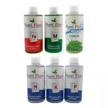 Nutri Flora Kit 500ml P/ Aquários/plantas Hi-tech 