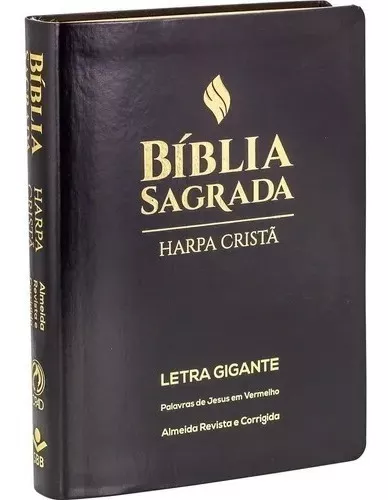 Bíblia Sagrada Extra Gigante C/ Harpa Cristã Luxo
