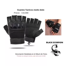 Guantes Tacticos Medio Dedo