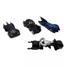 Carros Escala Batman Set X 4 Unidades Caballero De La Noche