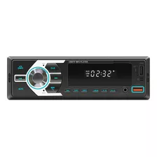 Auto Estéreo Coche Mp3 Aux Bluetooth Subwoof Luces Coloridas