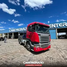 Caminhão Scania R 440 6x2 Vermelho - 2014