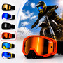 Óculos Motocross Trilha Ciclismo Enduro Lente Anti Embaçante
