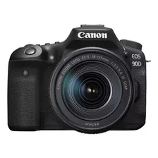  Canon Eos Kit 90d + Lente 18-135mm Is Usm Dslr Color Negro
