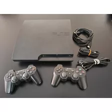 Sony Playstation 3 Slim 120 Gb Color Charcoal Black Usada 