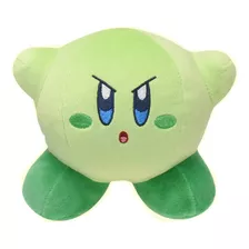 Peluche Kirby Verde Kusamochi Bordados 15cm Suave Nintendo 