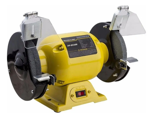 Amoladora Banco Shimura 3/4 Hp 550w 6 PuLG Sh-a5506 Dgm Amarillo