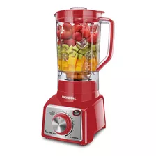 Liquidificador Mondial Turbo Inox L-1000 3l Red E Inox 127v