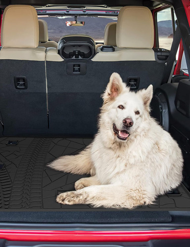 Tapete De Carga Compatible Con Wrangler Jl 4x4 Con Subwoofer Foto 5