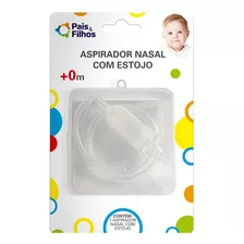 Aspirador Nasal Com Estojo Pais E Filhos 0+ Meses