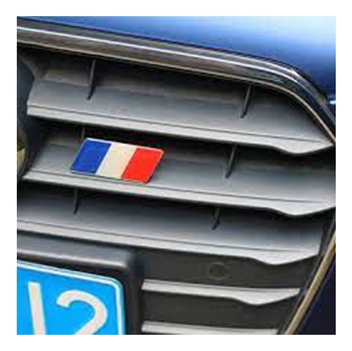 Emblema Bandera Francia Baul/persiana Vw Renault Ds Citroen  Foto 3