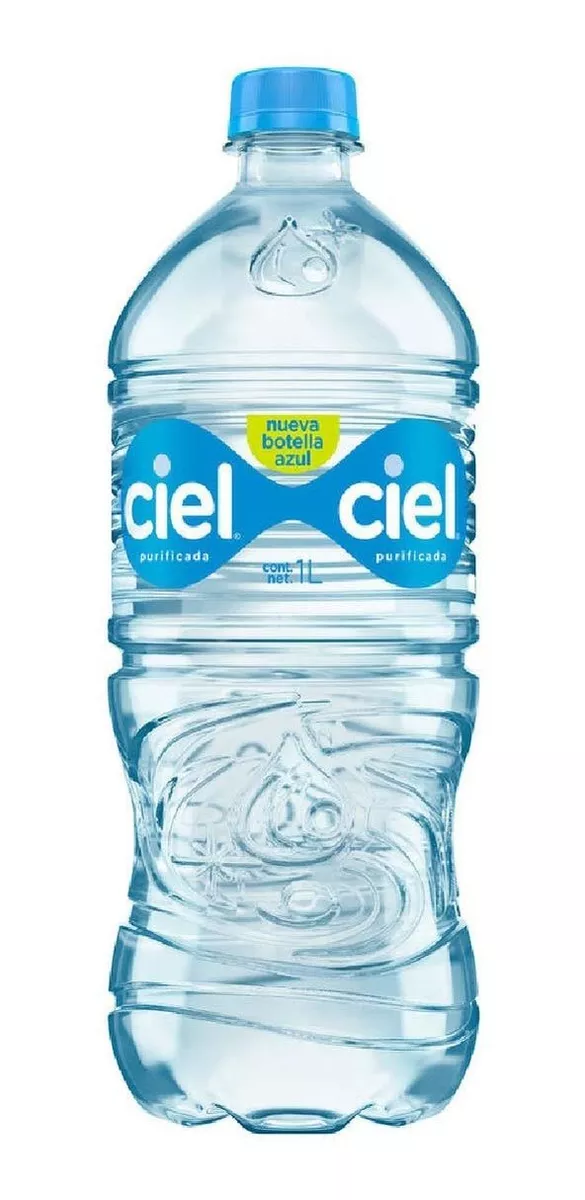 Agua Natural Purificada Ciel 1l 6 Pack