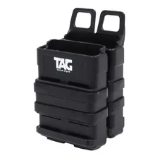 Porta Carregador Duplo Tag Tgmh-22 Cor Preto