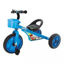 Carrinho Infantil Totoka Triciclo Escolar Azul - Zippy Toys