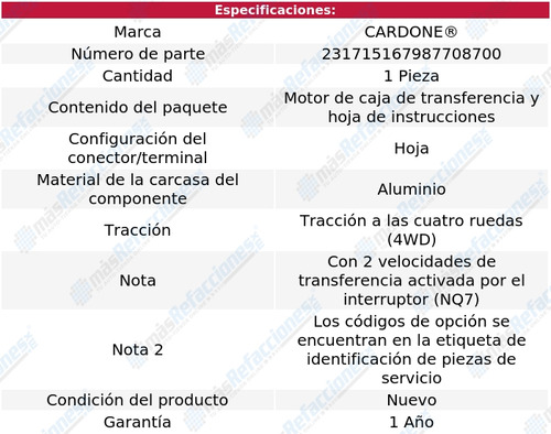 (1) Motor Caja Transfer Cardone Chevrolet Colorado 4wd 15_18 Foto 5